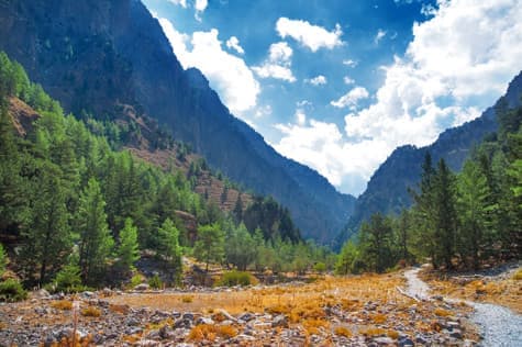Trek Through Samaria Gorge

